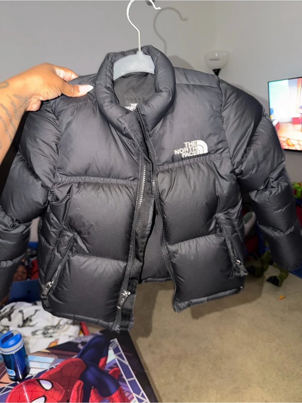 The North Face Black Quilted Puffer Jacket